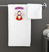 Gemini Bath Towel | Zodiac Series 1 - Beyond T-shirts